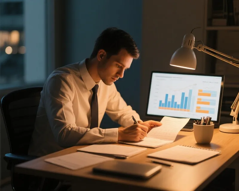 计划与走势分析示意图