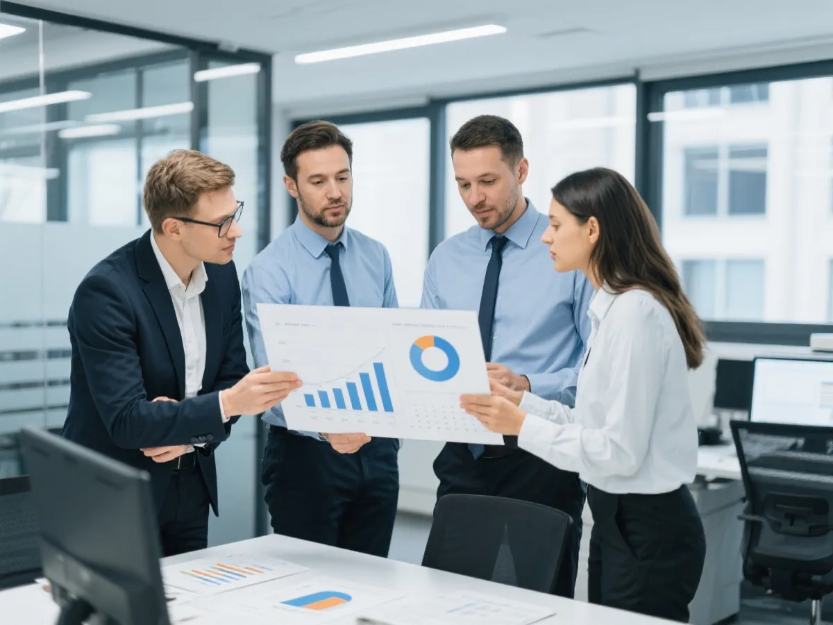 团队讨论走势分析